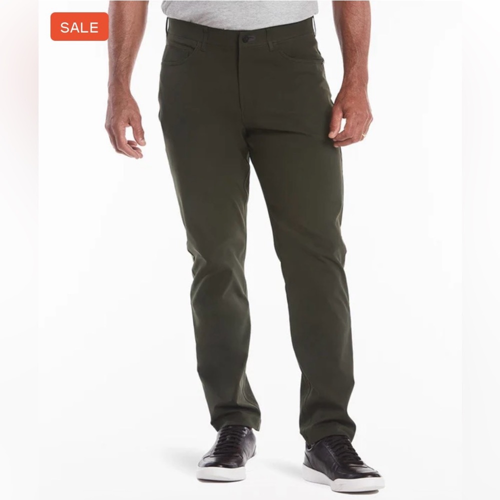 Public Rec Dealmaker Men’s pants in Dark Olive. 38x32. NWOT